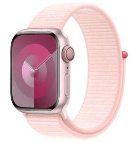 Apple Watch S9 Cell/41mm/Pink/Sport Band/Light Pink
