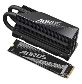 Gigabyte AORUS 12000 SSD 2TB M.2 NVMe Gen5, HeatSink 12400/11800 MBps