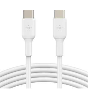 Belkin USB-C na USB-C kabel, 1m, bílý