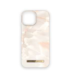 iDeal Fashion Case MagSafe iPhone 15 Rose Pearl Marble