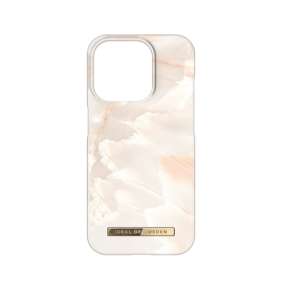iDeal Fashion Case MagSafe iPhone 15 Pro Rose Pearl Marble