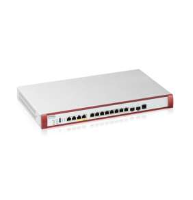 Zyxel USG FLEX700 H Series, User-definable ports with 2*2.5G, 2*10G( PoE+) & 8*1G, 2*SFP+, 1*USB  with 1 YR Security bundle