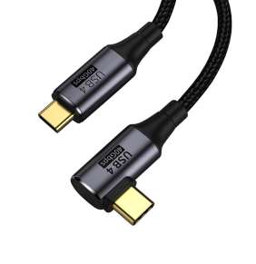 PremiumCord USB4™ Gen 3x2 40Gbps 8K@60Hz 240W Thunderbolt 3 kabel 1,2m