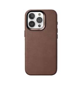 Woodcessories kryt Bio Leather Case MagSafe pre iPhone 15 Pro - Brown