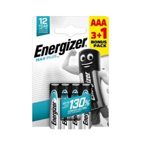 Energizer LR03/4 Max Plus AAA 3+1 zdarma