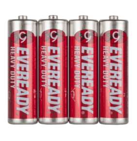 Energizer R6/4P Eveready Red  AA