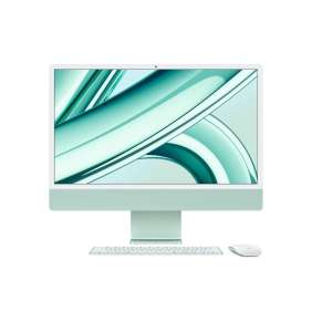 Apple iMac 24''with Retina 4.5K display:M3 chip with 8-core CPU and 8-core GPU, 256GB SSD - Green
