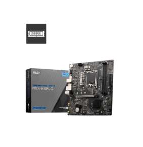 MSI MB Sc LGA1700 PRO H610M-G, Intel H610, 2xDDR5, 1xDP, 1xHDMI, 1xVGA, mATX