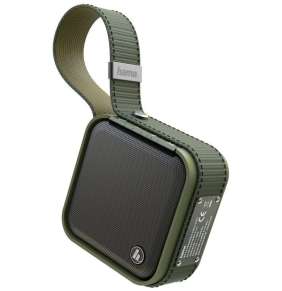 HAMA mobilní reproduktor Soldier S/ 5W/ Bluetooth/ USB/ IPX7/ olivový