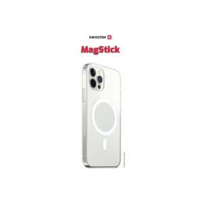 Swissten pouzdro clear jelly MagStick iPhone 15 PRO transparentní