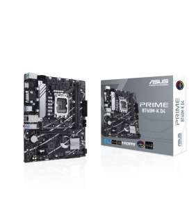 ASUS MB Sc LGA1700 PRIME B760M-K DDR4, Intel B760, 2xDDR4, 1xHDMI, 1xVGA, mATX