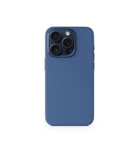 Epico Mag+ Leather Case iPhone 15 Pro - modrá