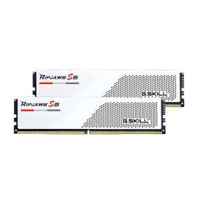 G.SKILL 32GB kit DDR5 5600 CL40 Ripjaws S5 white