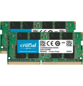 Crucial 32GB SODIMM kit DDR4 3200 CL24