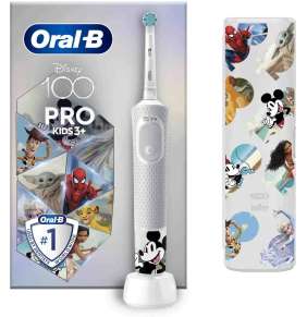 Oral-B Pro Kids Disney D103.413.2KX elektrický zubní kartáček, sonický, pro děti, 2 režimy, časovač, pouzdro