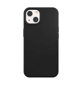 SwitchEasy kryt MagSkin Magnetic Silicone Case pre iPhone 13 - Black