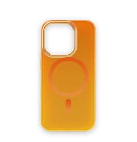 iDeal Fashion Case MagSafe iPhone 15 Pro Orange Spritz
