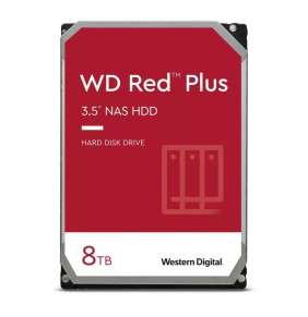 WD RED PLUS 8TB / WD80EFPX / SATA 6Gb/s /  Interní 3,5"/ 5640rpm / 256MB