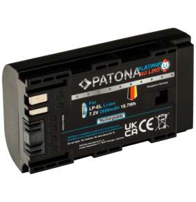 PATONA baterie pro foto Canon LP-EL 2600mAh Li-Ion Platinum pro blesk Speedlite EL-1