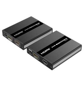 PremiumCord HDMI KVM extender s USB na 60m přes jeden kabel Cat5/6, bez zpoždění