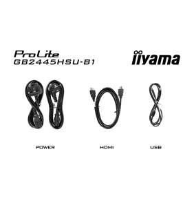 iiyama G-Master/GB2445HSU-B1/24"/IPS/FHD/100Hz/1ms/Black/3R