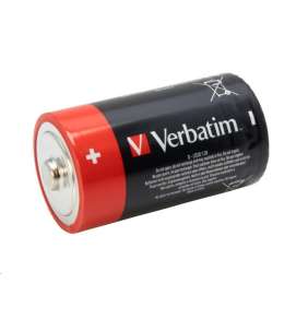 VERBATIM Alkalické baterie D,  2 PACK / LR20 (balení 20pcs)