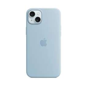 Apple iPhone 15 Plus Silicone Case with MagSafe - Light Blue