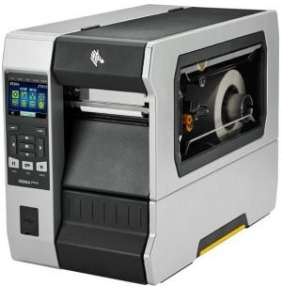 Zebra TT Printer ZT610 4",203 dpi, Euro and UK cord,Serial,USB,Gigabit Ethernet,Bluetooth 4.0,USB Host,Tear,Color,ZPL