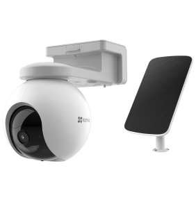EZVIZ set IP kamera HB8/ PTZ/ Wi-Fi/ 4Mpix/ krytí IP65/ objektiv 4mm/ H.265/ IR přísvit až 15m/ bílá + solární panel F