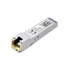 TP-LINK "1000BASE-T RJ45 SFP ModuleSPEC: 1000Mbps RJ45 Copper Transceiver, Plug and Play with SFP Slot, Up to 100 m Dis
