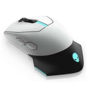 Dell Alienware 610M Wired / Wireless  Gaming Mouse - AW610M (Lunar Light)