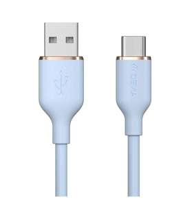 Devia kábel USB-A to USB-C Jelly Series Silicone Cable 1.2m - Blue