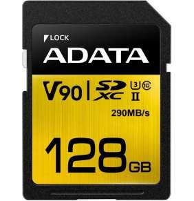 Adata/SDXC/128GB/290MBps/UHS-II U3 / Class 10