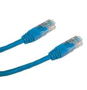 DATACOM Patch kabel UTP CAT5E 0,5m modrý