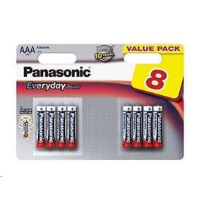 PANASONIC Alkalické baterie Everyday Power  LR03EPS/8BW AAA 1,5V (Blistr 8ks)