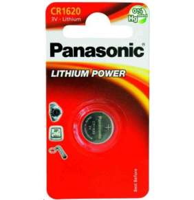 PANASONIC Lithiová baterie (knoflíková) CR-1620EL/1B  3V (Blistr 1ks)