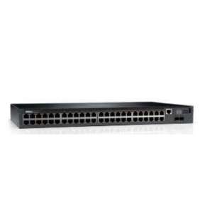 Dell Networking N2048P L2 POE+ 48x 1GbE + 2x 10GbE SFP+ fixed ports Stacking IO to PSU air AC