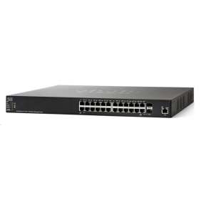 Cisco SG350X-24P-K9-EU 24-port Gigabit POE Stackable Switch