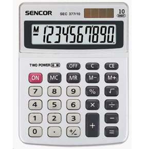 Sencor kalkulačka  SEC 377/ 10