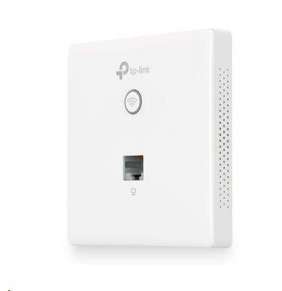 TP-LINK EAP115-Wall 2.4GHz N300 Wall-Plate Access Point, Qualcomm, 2 10/100Mbps LAN
