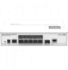 MIKROTIK RouterBOARD Cloud Router Switch CRS212-1G-10S-1S+IN + L5 (400MHz  64MB RAM  1x GLAN  10x SFP  1x SFP+) desktop