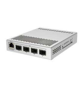 MIKROTIK RouterBOARD Cloud Router Switch CRS305-1G-4S+IN + L5 (800MHz  512MB RAM  1x GLAN  4x SFP+) desktop