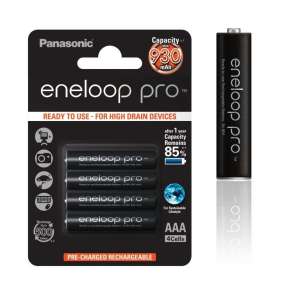 Panasonic Eneloop Pro AAA NiMH 1,2V 930mA BL4