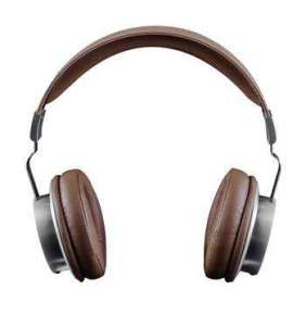 Modecom MC-1500HF sluchátka s mikrofonem, 1,3m kabel, 3,5mm jack, kov, stříbrná/hnědá