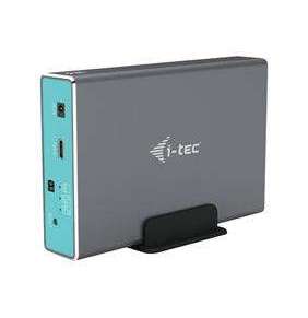 i-tec MySafe USB-C 3.1 Gen. 2 / USB 3.0, External case for 2x 2,5“ SATA HDD/SSD, RAID 0/1/JBOD