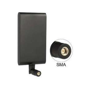 Delock LTE anténa SMA 1 ~ 4 dBi směrová otočná s flexibilním kloubem - černá