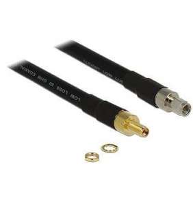 Delock Kabel k Anténě RP-SMA Plug   RP-SMA Jack CFD400 LLC400 1 m Nízká ztrátovost