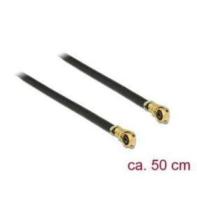 Delock Anténní kabel MHF IV/HSC MXHP32 kompatibilní samec   MHF IV/HSC MXHP32 kompatibilní samec 50 cm 1,13