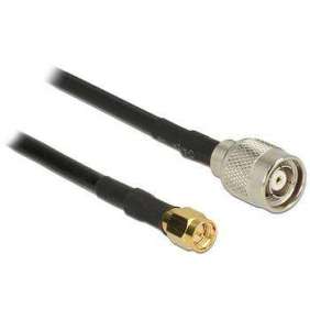 Delock Antenna Cable TNC Plug   SMA Plug CFD200 7.5 m low loss
