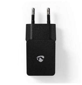 Nedis WCHAU211ABK - Síťová nabíječka | 2,1 A | 1 výstup | USB-A | Černá barva